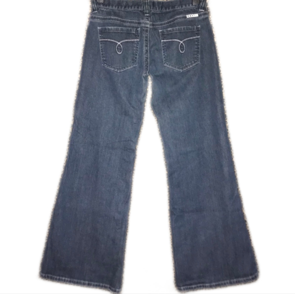 AWESOME VINTAGE 90'S LOW WAIST SUPER WIDE LEG SKATER JEANS 👖